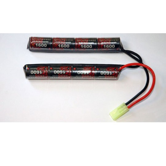 NIMH battery for radio-controlled device Pack 9.6V/EP-1600UV Mini Tamiya M16 NIMH battery for radio-controlled device Pack 9.6V/EP-1600UV Mini Tamiya M16 | Scientific-MHD