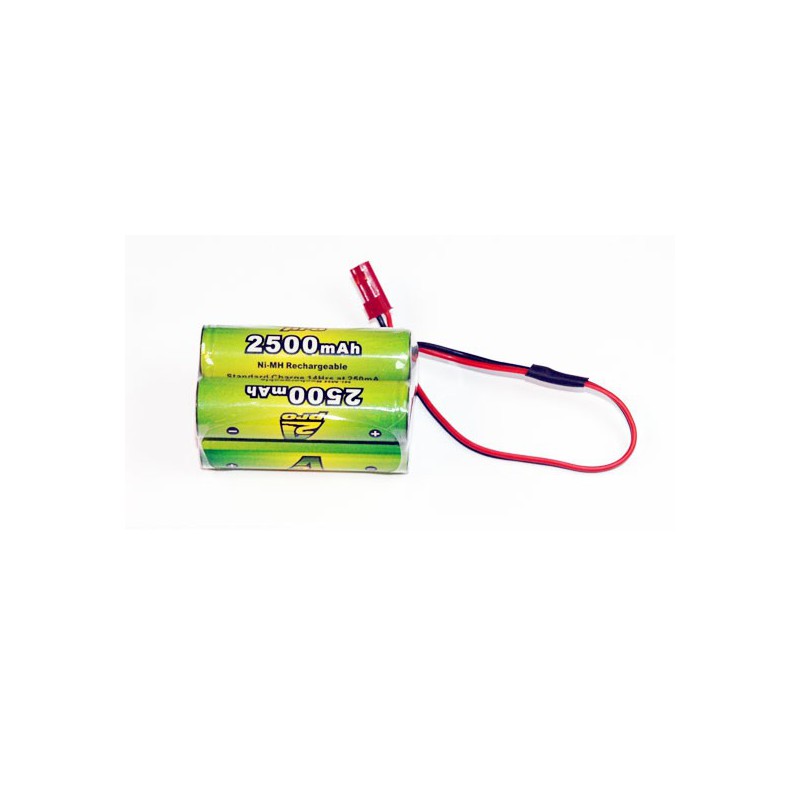 NIMH battery for radio-controlled device Pack RX B 4.8V/AP-2500AA Bec | Scientific-MHD