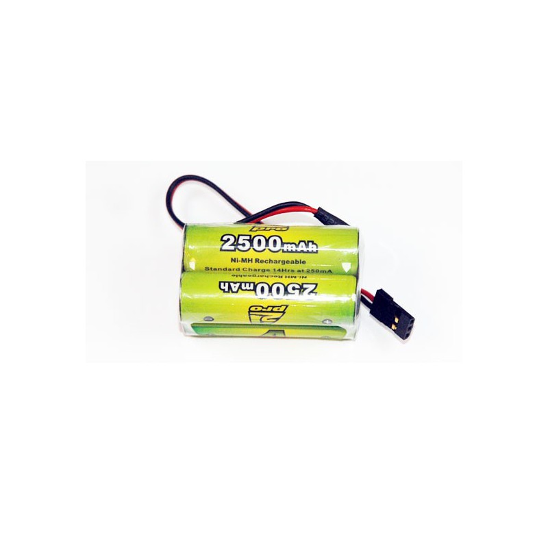 NIMH battery for radio-controlled device Pack RX B 4.8V/AP-2500AA JR | Scientific-MHD