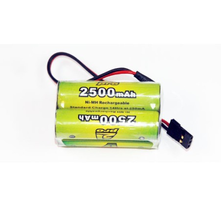NIMH battery for radio-controlled device Pack RX B 4.8V/AP-2500AA JR | Scientific-MHD NIMH battery for radio-controlled device Pack RX B 4.8V/AP-2500AA JR | Scientific-MHD