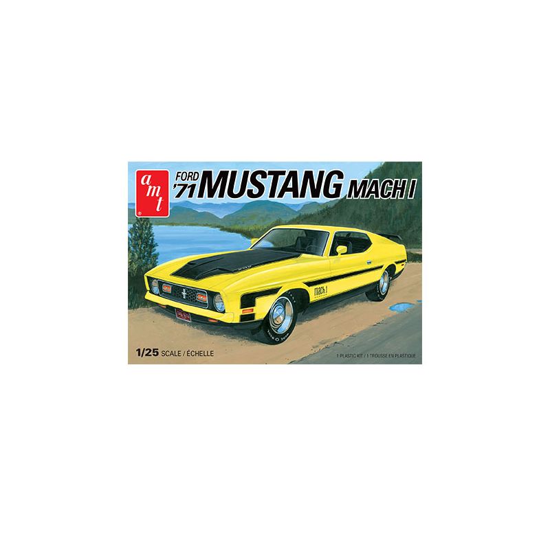 Plastic Kit Ford Mustang Mach I 1/25