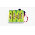 NIMH battery for radio-controlled device Pack RX S 4.8V/AP-2500AA Futaba | Scientific-MHD NIMH battery for radio-controlled device Pack RX S 4.8V/AP-2500AA Futaba | Scientific-MHD