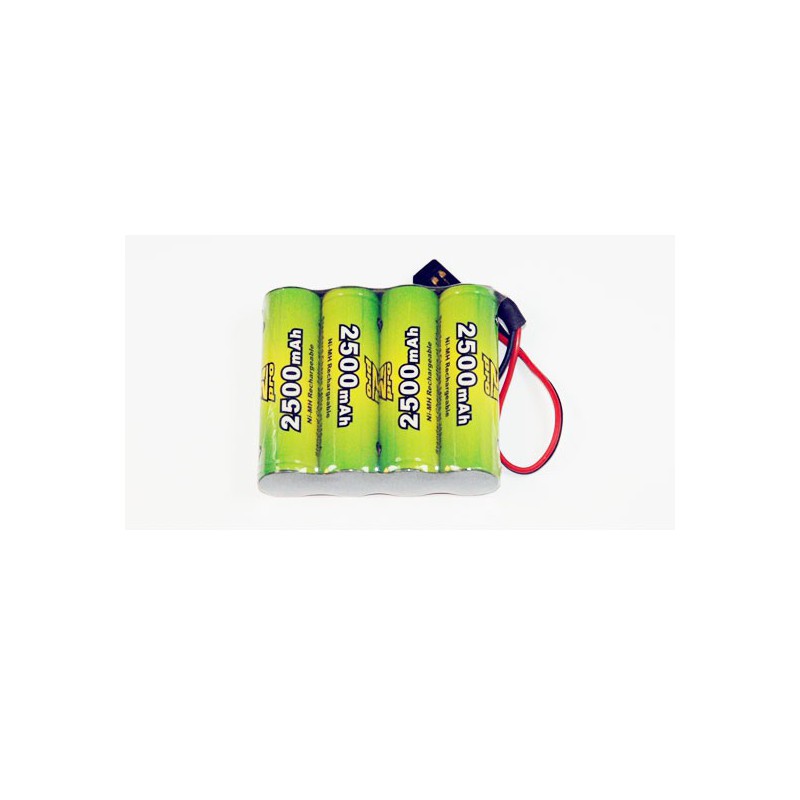 NIMH battery for radio-controlled device Pack RX S 4.8V/AP-2500AA Futaba | Scientific-MHD