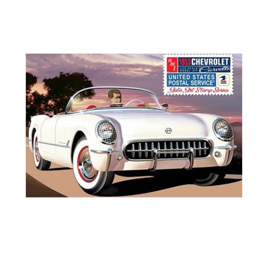 Chevy Corvette 1953 1/25 plastic car cover Chevy Corvette 1953 1/25 plastic car cover