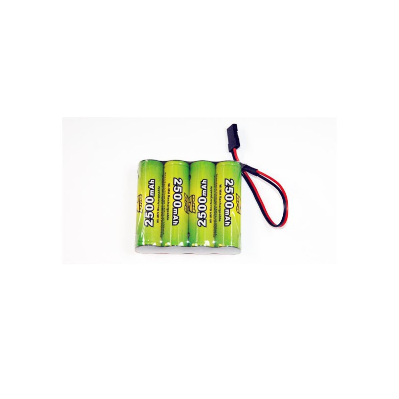 NIMH battery for radio controlled device Pack RX S 4.8V/AP-2500AA JR | Scientific-MHD