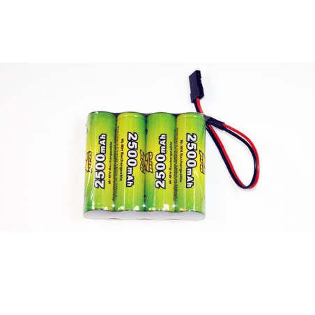 NIMH battery for radio controlled device Pack RX S 4.8V/AP-2500AA JR | Scientific-MHD NIMH battery for radio controlled device Pack RX S 4.8V/AP-2500AA JR | Scientific-MHD