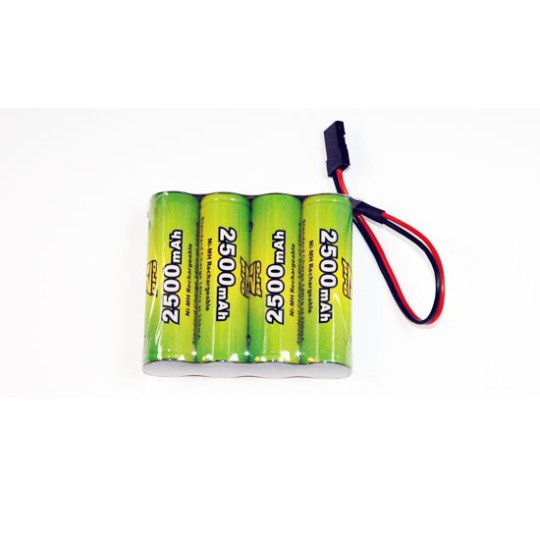 NIMH battery for radio controlled device Pack RX S 4.8V/AP-2500AA JR NIMH battery for radio controlled device Pack RX S 4.8V/AP-2500AA JR | Scientific-MHD