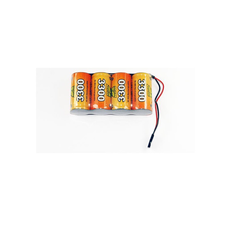 NIMH battery for radio controlled device Pack RX S 4.8V/AP-3300UV JR | Scientific-MHD