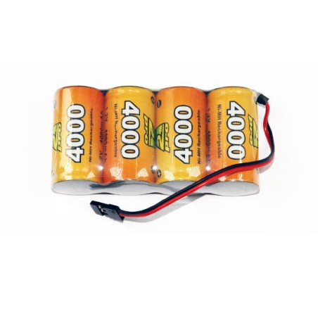NIMH battery for radio controlled device Pack RX S 4.8V/AP-4000UV JR | Scientific-MHD NIMH battery for radio controlled device Pack RX S 4.8V/AP-4000UV JR | Scientific-MHD