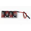 NIMH battery for radio-controlled device Pack RX S 4.8V/EP-1600UV Futaba | Scientific-MHD NIMH battery for radio-controlled device Pack RX S 4.8V/EP-1600UV Futaba | Scientific-MHD