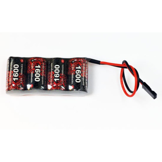 NIMH battery for radio-controlled device Pack RX S 4.8V/EP-1600UV Futaba NIMH battery for radio-controlled device Pack RX S 4.8V/EP-1600UV Futaba | Scientific-MHD