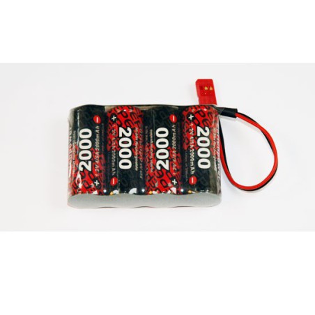 NIMH battery for radio-controlled device Pack RX S 4.8V/EP-2000UV Futaba | Scientific-MHD NIMH battery for radio-controlled device Pack RX S 4.8V/EP-2000UV Futaba | Scientific-MHD