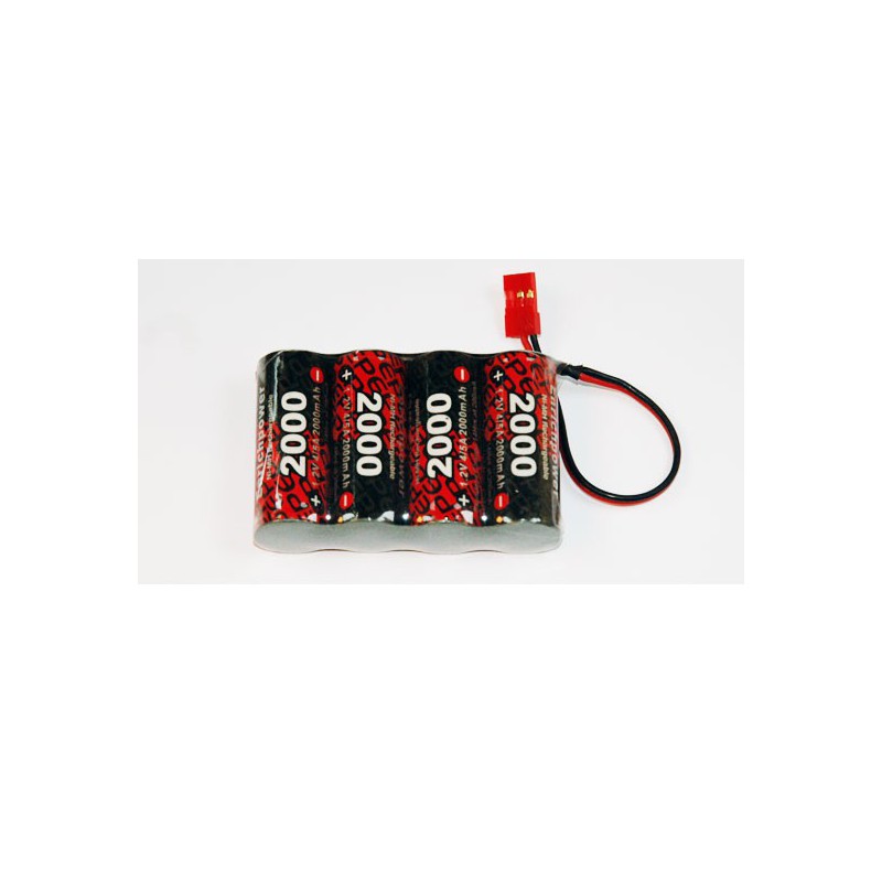 NIMH battery for radio controlled device Pack RX S 4.8V/EP-2000UV JR | Scientific-MHD