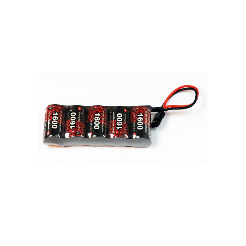 NIMH battery for radio controlled device Pack RX S 6.0V/EP-1600UV JR | Scientific-MHD