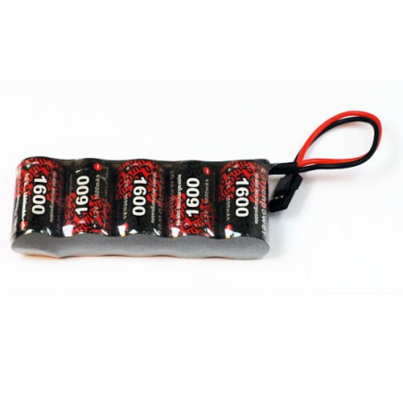 NIMH battery for radio controlled device Pack RX S 6.0V/EP-1600UV JR | Scientific-MHD NIMH battery for radio controlled device Pack RX S 6.0V/EP-1600UV JR | Scientific-MHD