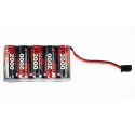 NIMH battery for radio-controlled device Pack RX S 6.0V/EP-2000UV Futaba | Scientific-MHD NIMH battery for radio-controlled device Pack RX S 6.0V/EP-2000UV Futaba | Scientific-MHD