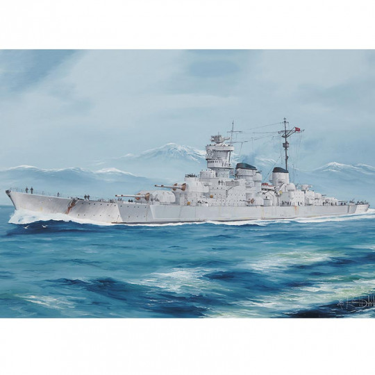 Plastic Model Ship DKM O Class Battlecruiser Barbarossa 1:350 Plastic Model Ship DKM O...