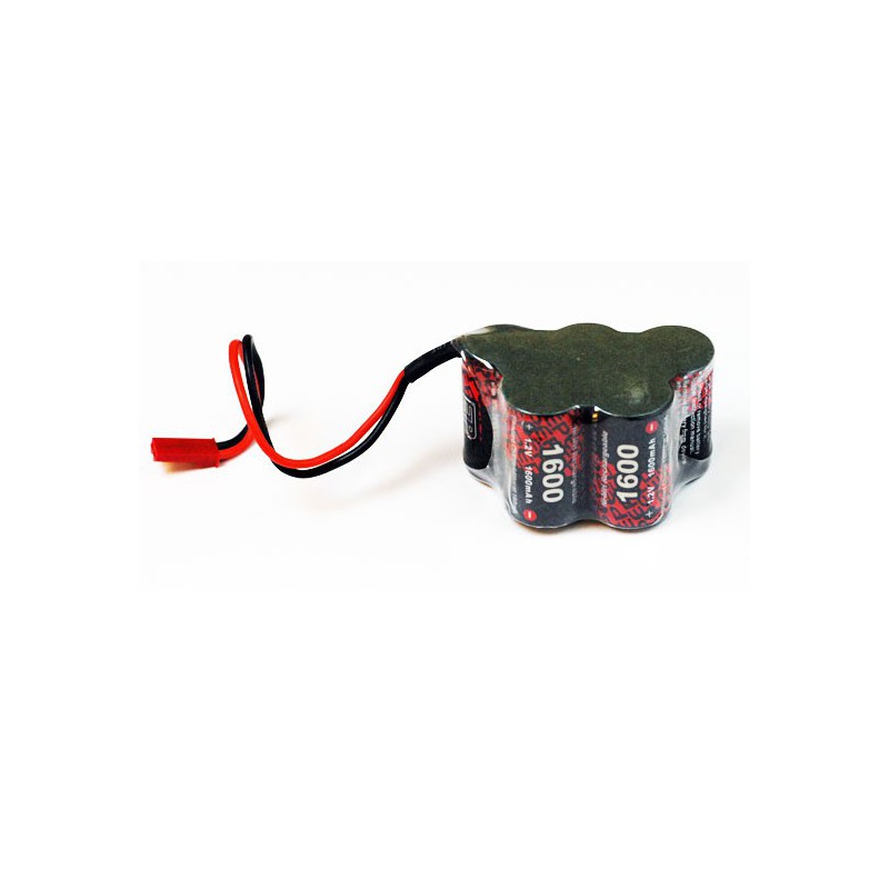 NIMH battery for radio-controlled device Pack RX W 6.0V/EP-1600UV Bec | Scientific-MHD