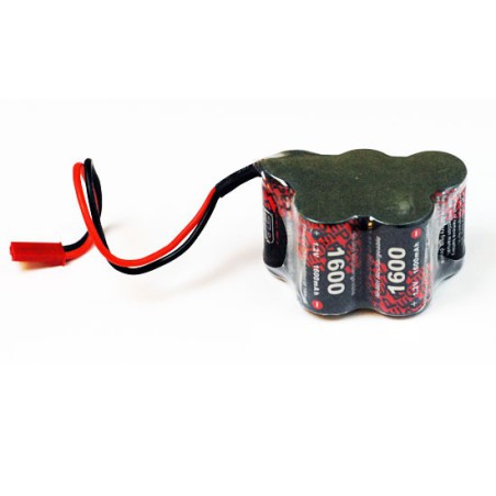 NIMH battery for radio-controlled device Pack RX W 6.0V/EP-1600UV Bec | Scientific-MHD NIMH battery for radio-controlled device Pack RX W 6.0V/EP-1600UV Bec | Scientific-MHD