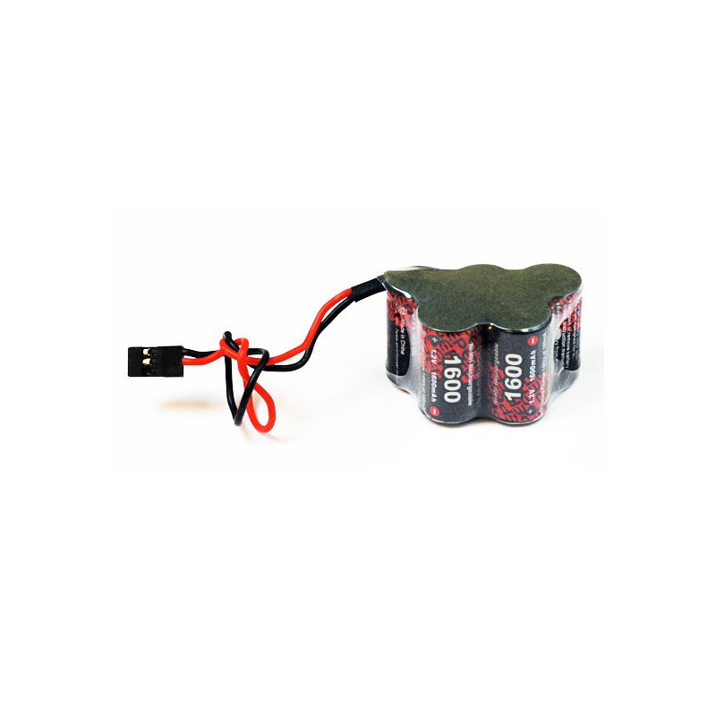 NIMH battery for radio-controlled device Pack RX W 6.0V/EP-1600UV JR | Scientific-MHD