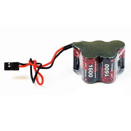 NIMH battery for radio-controlled device Pack RX W 6.0V/EP-1600UV JR | Scientific-MHD NIMH battery for radio-controlled device Pack RX W 6.0V/EP-1600UV JR | Scientific-MHD