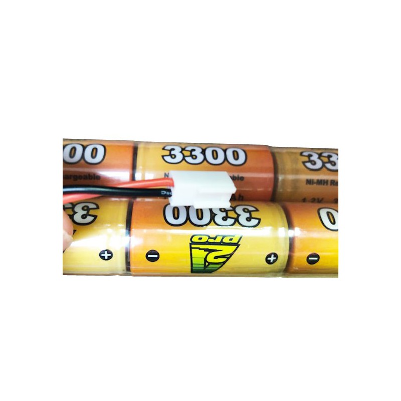 NIMH battery for radio controlled device TX 9.6V/AP-3300SC Futaba | Scientific-MHD