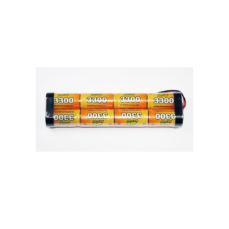 NIMH battery for radio controlled device TX 9.6V/AP-3300SC JR | Scientific-MHD