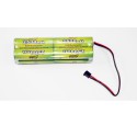NIMH battery for radio controlled device Pack TX B 9.6V/AP-2500AA JR | Scientific-MHD NIMH battery for radio controlled device Pack TX B 9.6V/AP-2500AA JR | Scientific-MHD