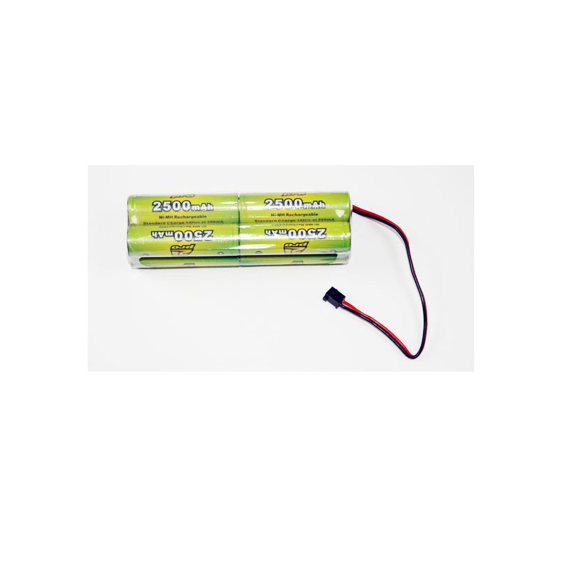 NIMH battery for radio controlled device Pack TX B 9.6V/AP-2500AA JR | Scientific-MHD