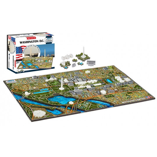 Jigsaw Puzzle Washington DC 4D Cityscape Jigsaw Puzzle Washington DC...