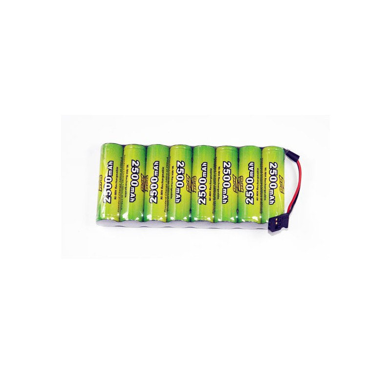 NIMH battery for radio controlled device TX S 9.6V/AP-2500 Futaba Type Servo | Scientific-MHD