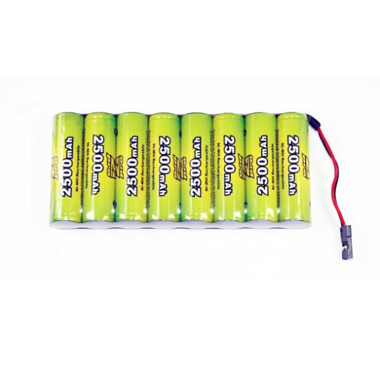 NIMH battery for radio controlled device Pack TX S 9.6V/AP-2500 JR type Servo NIMH battery for radio controlled device Pack TX S 9.6V/AP-2500 JR type Servo | Scientific-MHD
