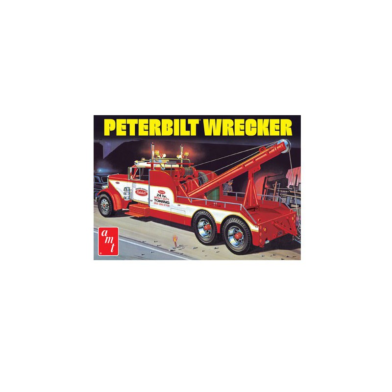 Peterbilt 359 WRECKER 1/25 plastic truck model | Scientific-MHD