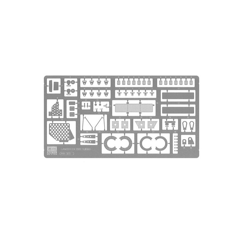 Plastic car model of photo-cuts launch hc38 | Scientific-MHD