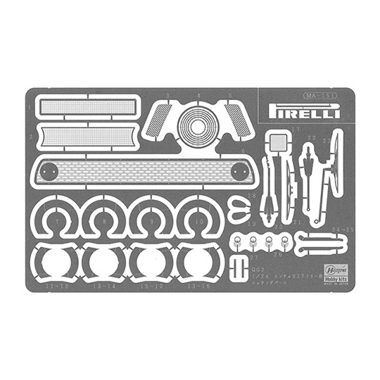 Plastic model car...