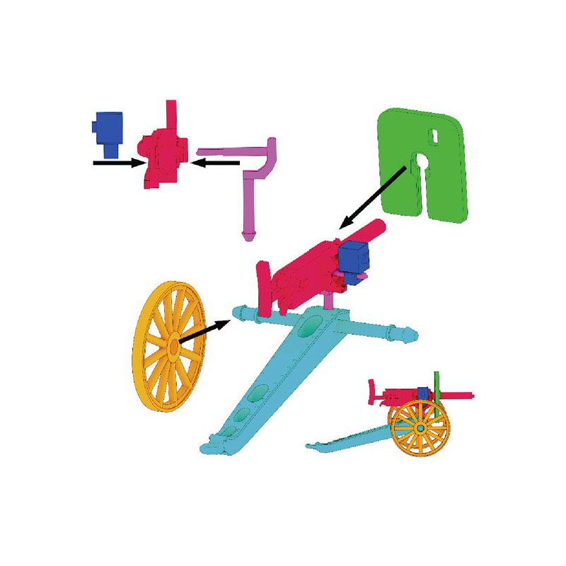 Pom-Pom Gun with Boer Crew | Scientific-MHD