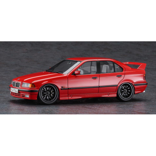Model plastic car BMW E36...