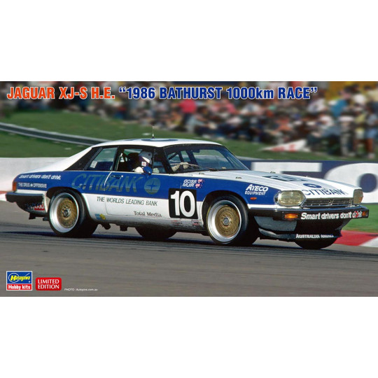 Plastic Model of Jaguar XJ-S HE "Bathurst 1986 1000 km Race" 1:24 Plastic Model of Jaguar...