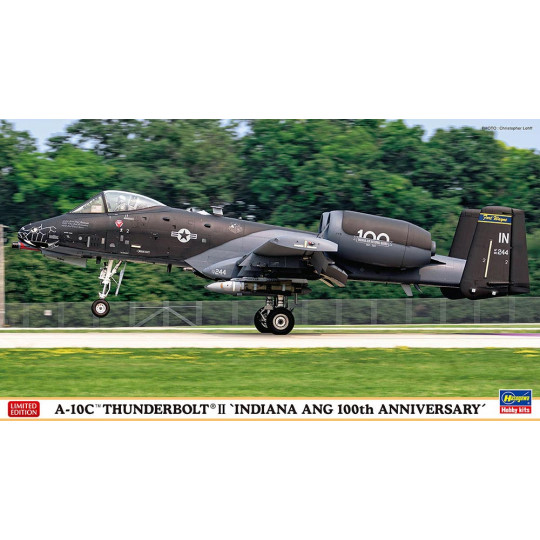 Plastic model of A-10C Thunderbolt II aircraft "Indiana State Air Force 100th Anniversary livery" 1:72 Plastic model of A-10C...