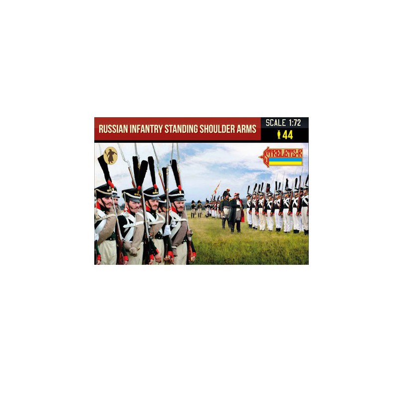 Russian Infantry Standing Shoulder Arms 1/72 figurine | Scientific-MHD Russian Infantry Standing Shoulder Arms 1/72 figurine | Scientific-MHD