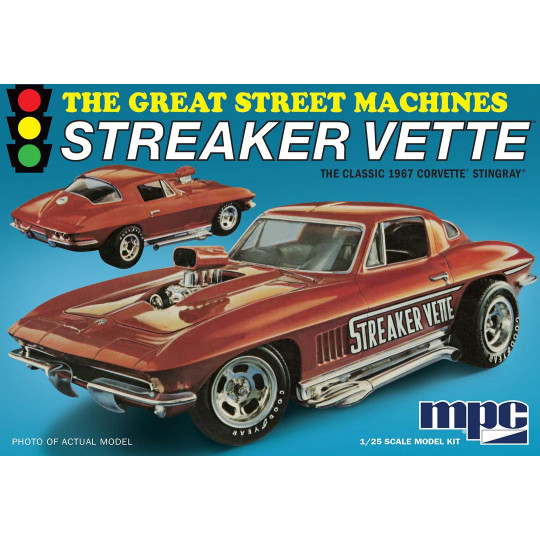 Model plastic car Corvette...