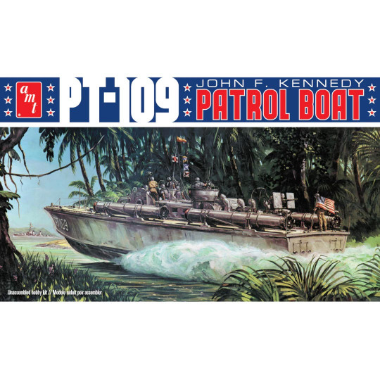 Plastic Model Boat PT-109...