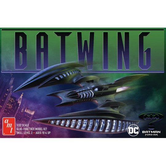 Batman Forever Batwing 1:32 plastic model Batman Forever Batwing 1:32...