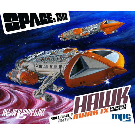 Plastic model TV series COSMOS 1999 - Hawk MK IX 1:48 Plastic model TV series...