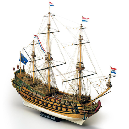 Static ship Friesland 1/75