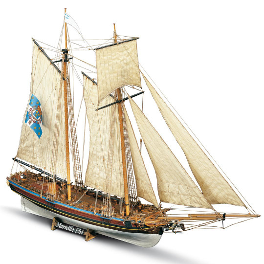 Static boat Marseille 1/64