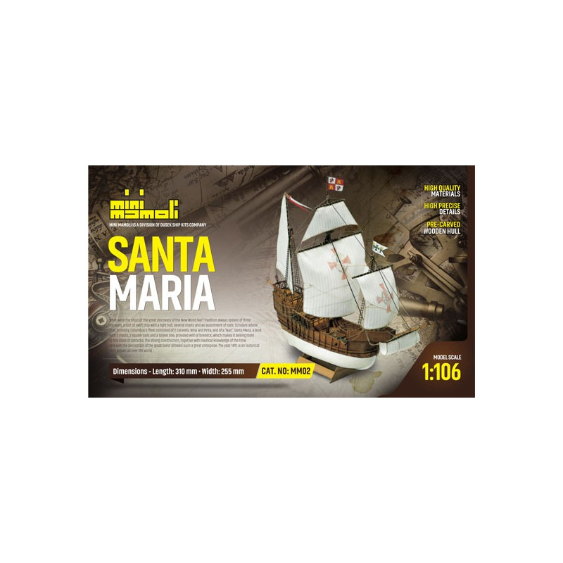 Santa Maria static boat | Scientific-MHD