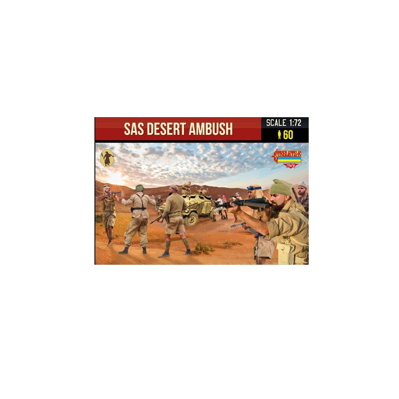 SAS DESERT AMBUSH 1/72 figurine | Scientific-MHD