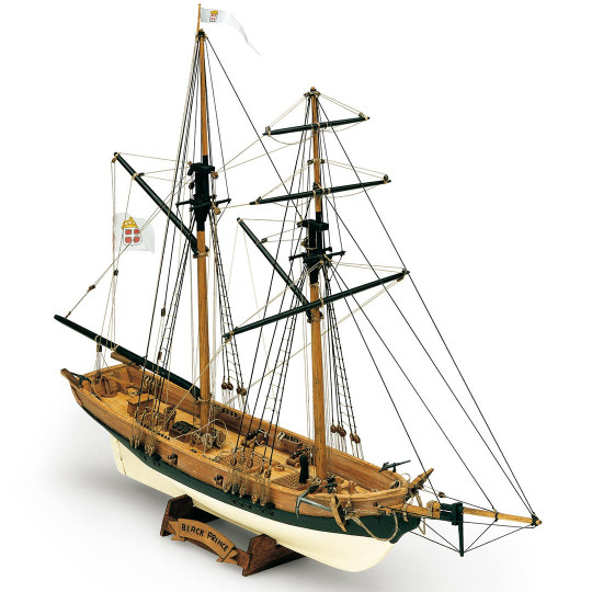 Static Black Prince Boat