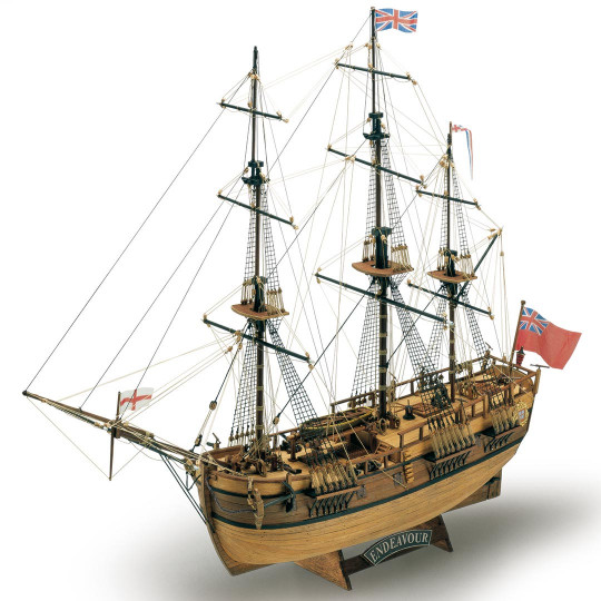 Endeavour static boat